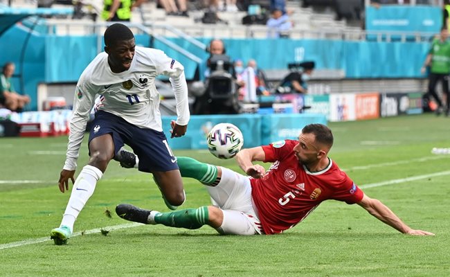 Усман Дембеле получи 14-а контузия в своята кариера на Евро 2020