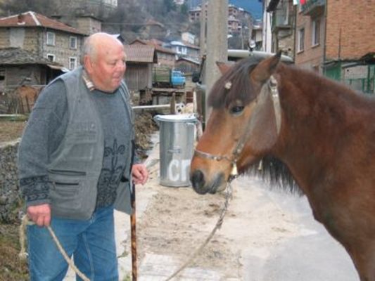 Митко Иванов с любимия си кон