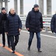 Путин покара Мерцедес на разходка до Кримския мост (Видео, снимки)