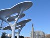 Соларни дървета „поникнаха” в Бургас – това е най-новата атрактивна инсталация на площад 