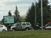 Пътнически рейс помете джип в Бургас, размина се без пострадали