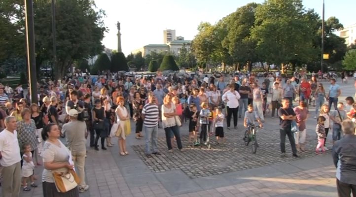 Русенци искат чист въздух/ Снимка: Нова телевизия