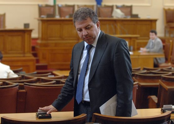 Депутатът от НФСБ и председател на парламентарната комисия за борба с корупцията Борис Ячев СНИМКА: АРХИВ