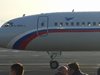 Руският самолет Ту-154 не е паднал, бил е приземен в Черно море