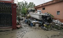Наводнения заляха района на сицилианския град Катания