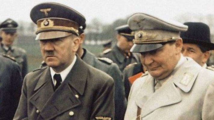 Адолф Хитлер и Херман Гьоринг