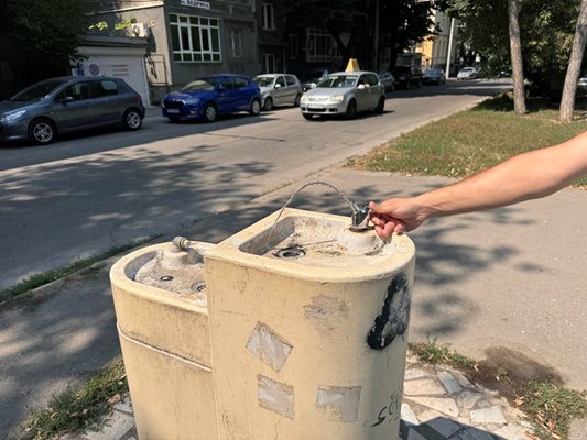 Две нови чешми ще бъдат изградени в централната градска част на Русе Снимка: Пресцентър на Община Русе