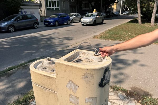 Две нови чешми ще бъдат изградени в централната градска част на Русе Снимка: Пресцентър на Община Русе