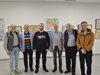 Менко Менков и Борислав Великов посетиха изложбата на сина на проф. Пламен Панайотов