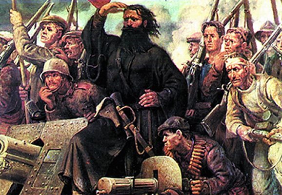 Поп Андрей, възпят в “Септември” на Гео Милев, начело на бунтовниците.