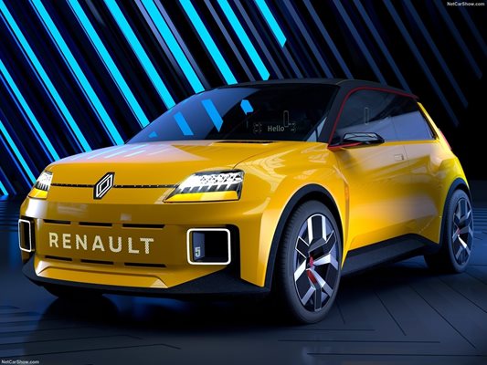 Renault 5 Concept бе показан преди две години. Снимка: Renault