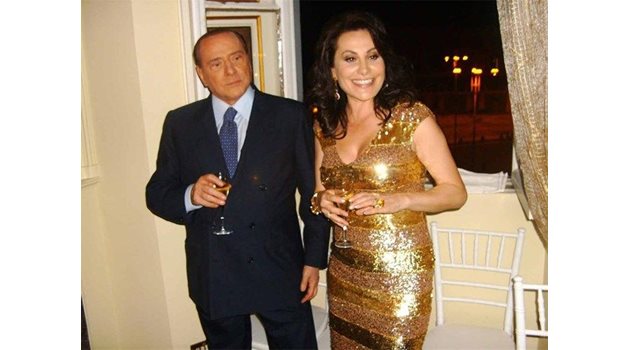 Берлускони на 49-ия рожден ден на  Дарина Павлова  в Рим
СНИМКА: АВТОРЪТ