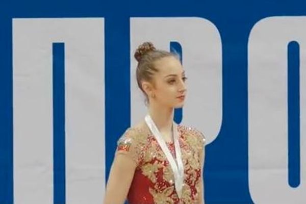 Боряна Калейн спечели сребърен медал в многобоя на "Алена Къп" в Москва. СНИМКА: Фейсбук