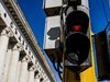 Любовни светофари в София в Деня на влюбените