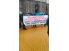 Родители и пациенти протестират в защита на детската кардиологична клиника (Обзор)