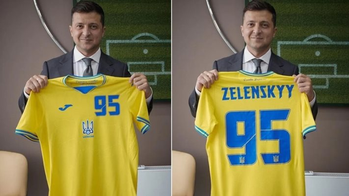 Зеленски в еуфория от футболен триумф на Украйна