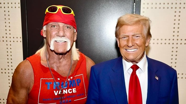 Хълк Хоган и Доналд Тръмп
Снимка: Инстаграм / hulkhogan