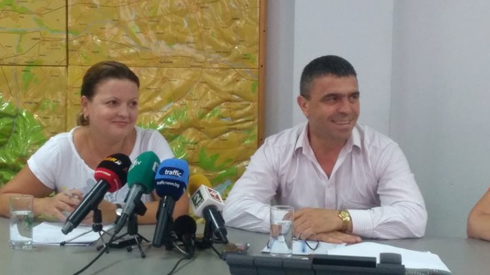 Гергана Мутафова и Атанас Илкова разказаха за операцията на АМ "Тракия". Снимка: Авторът