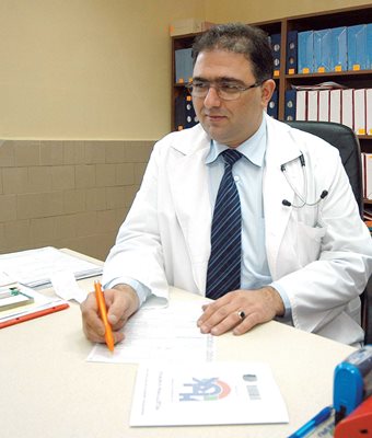 Д-р Бисер Георгиев, специалист по обща медицина в 11-и ДКЦ