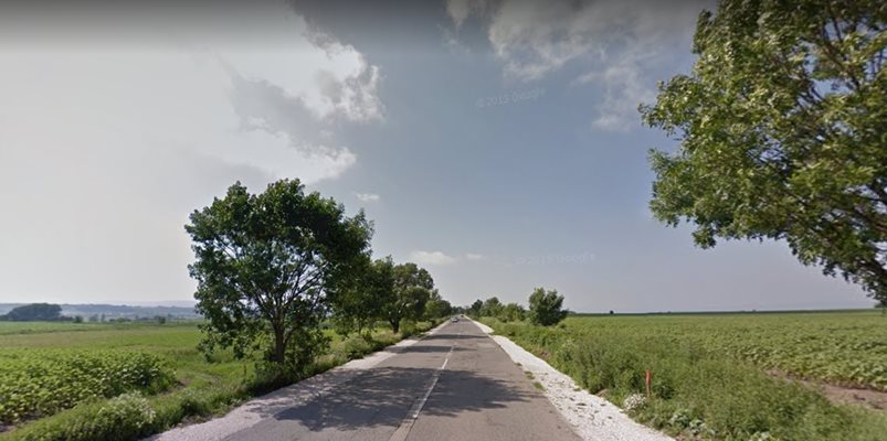 Пътят Шумен - Смядово СНИМКА: Google Street View