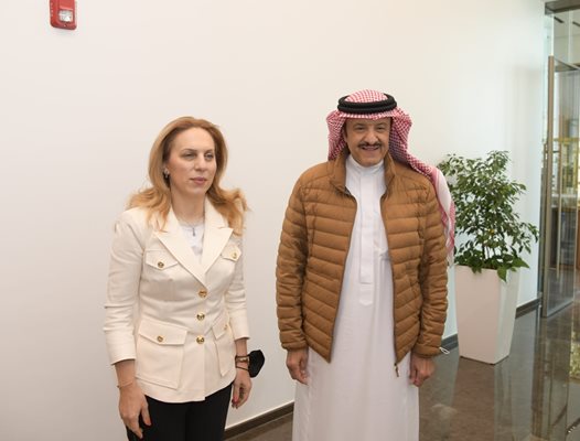 Вицепремиерът и министър на туризма Марияна Николова се срещна с министъра на космонавтиката на Кралство Саудитска Арабия принц Султан бин Салман бин Абдулазис Ал Сауд СНИМКА: Министерски съвет