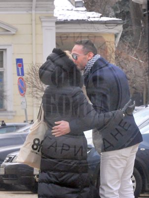 Стефания Колева и Дарин Ангелов в жарка прегръдка