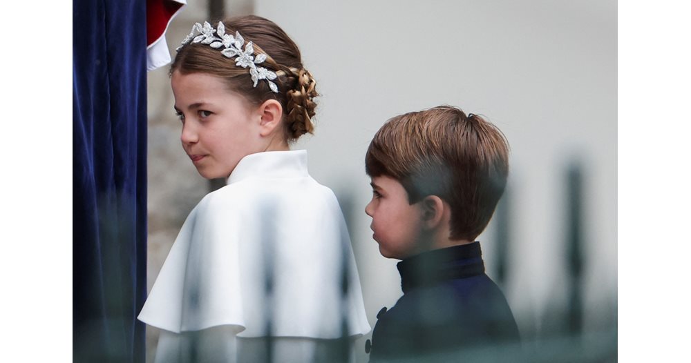 “Princess Charlotte and Prince Louis stun in Alexander McQueen attire at coronation”