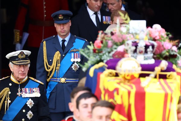 Погребението на кралица Елизабет Втора Снимка: Ройтерс