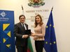 Ангелкова се срещна със зам.-държавния секретар на външните работи на Италия