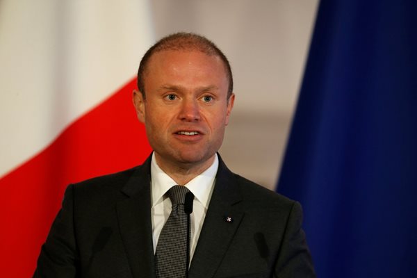 Премиерът на Малта Джоузеф Мускат  СНИМКА: Ройтерс
