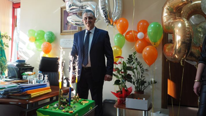 През февруари т.г. кметът Димитър Иванов отпразнува 50-годишен юбилей