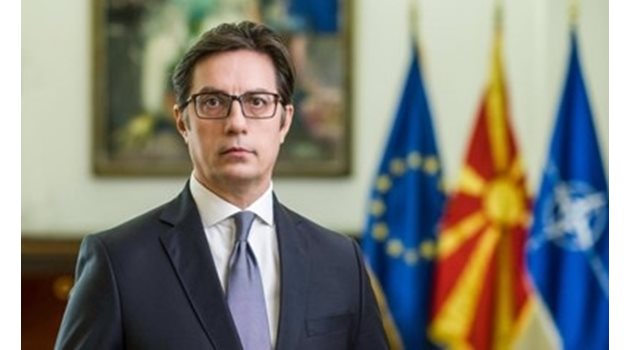 Президентът на Северна Македония Стево Пендаровски СНИМКА: Ройтерс 