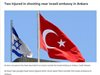 Стрелба пред израелското посолство в Анкара, има ранени