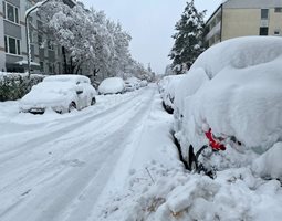 Транспортен хаос в Европа заради силните снеговалежи (Снимки)