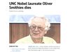 Почина Нобеловият лауреат по медицина Оливър Смитис