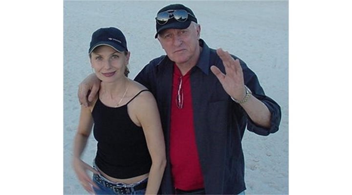 Ваня Цветкова и Павел Дойчев, с когото се срещат на снимачната площадка на “Комбина”.