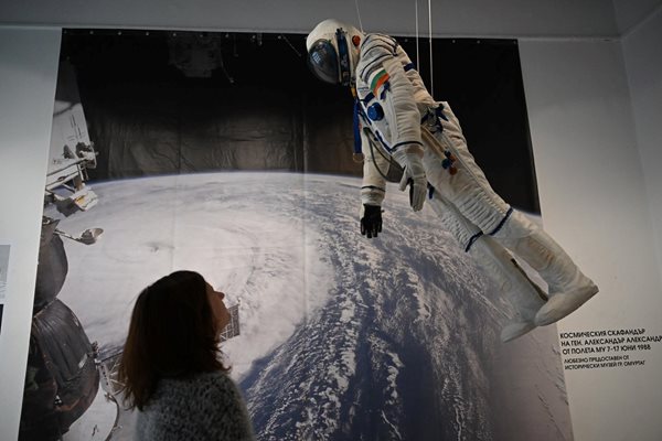 Изложбата "Космодрум" - Космически истории от миналото Снимка: Орлин Цанев