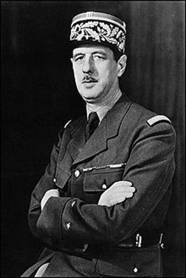 Дьо Гол е герой на съпротивата срещу нацистките окупационни сили през Втората световна война. Снимка Архив