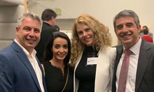 Росен Плевнелиев и Деси Банова на бизнес среща с най-успелите българи в САЩ