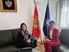 Победителка в конкурса „Жените и дипломацията – посланик за един ден" посети посолството на Черна гора