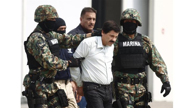 Най-издирваният наркобос Ел Чапо заловен след 13 години преследване