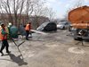 Продължава миенето на улиците във Велико Търново, къпят всички квартали