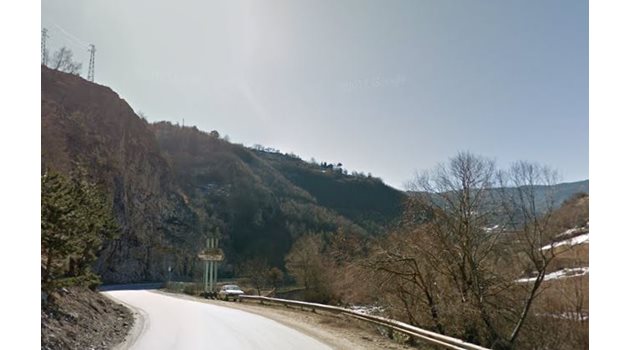 Пътят Девин- Смолян Снимка:Google steet view