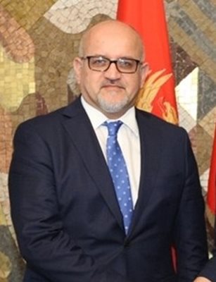 Черногорският външен министър Сърджан Дарманович Снимка: Външно министерство