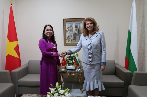 Илияна Йотова се срещна с вицепрезидентът на Виетнам