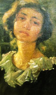 Автопортрет на Консулова-Вазова от 1919 г.
