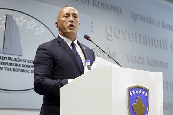 Косовският премиер в оставка Рамуш Харадинай СНИМКА: РОЙТЕРС
