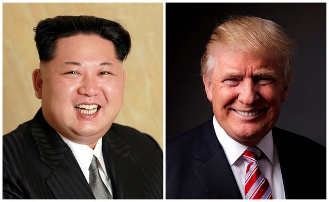 Ким Чен Ун и Доналд Тръмп  СНИМКА: Ройтерс