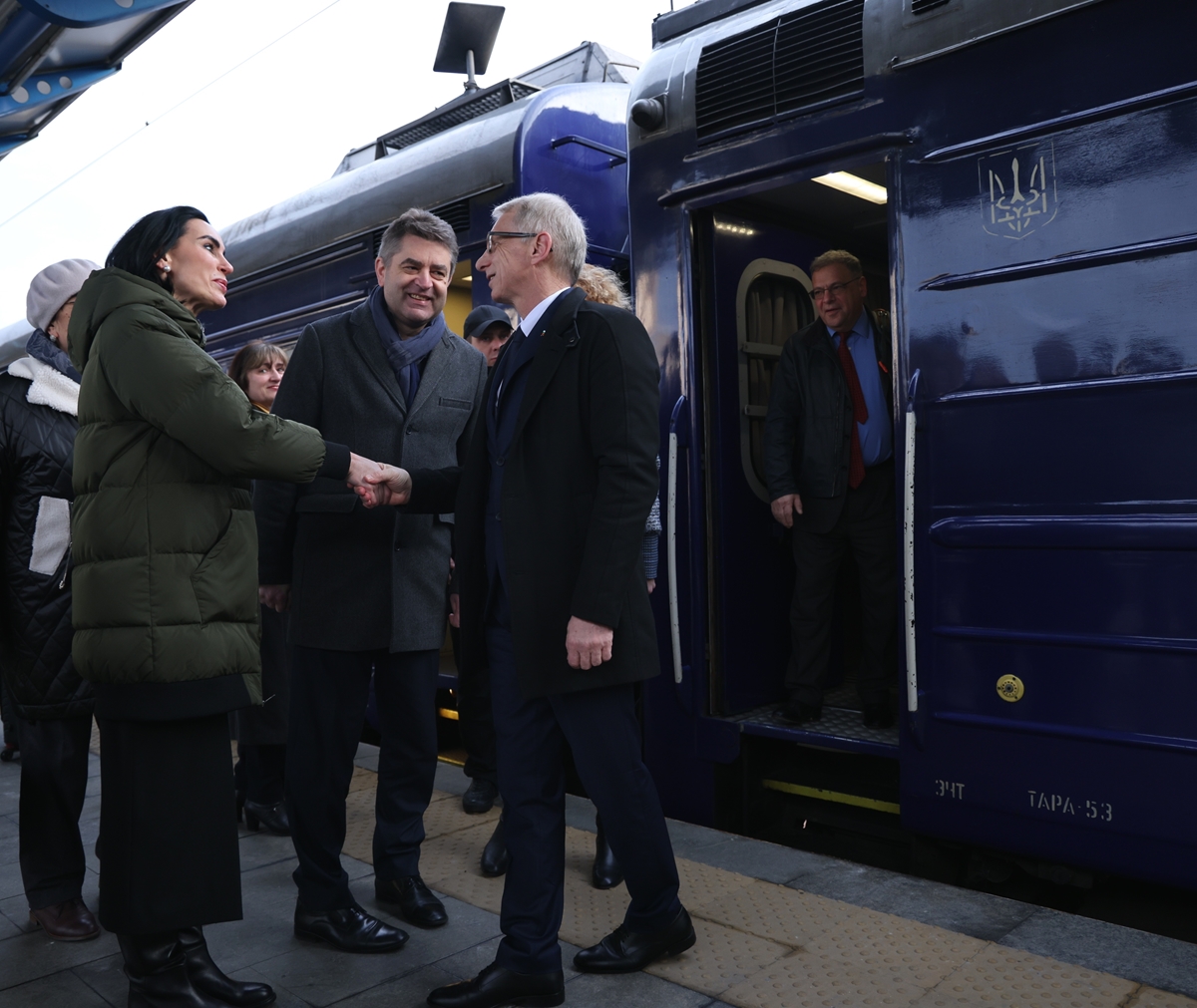 Премиерът Николай Денков пристигна на посещение в Украйна