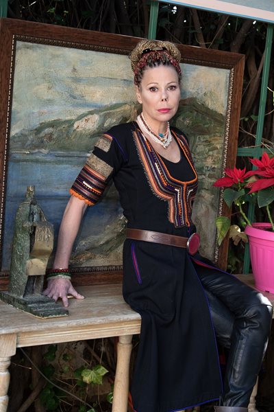 Княгиня Калина много често се облича в дрехи с български народни мотиви и шевици.
СНИМКА: ДАВИД НИВИЕР